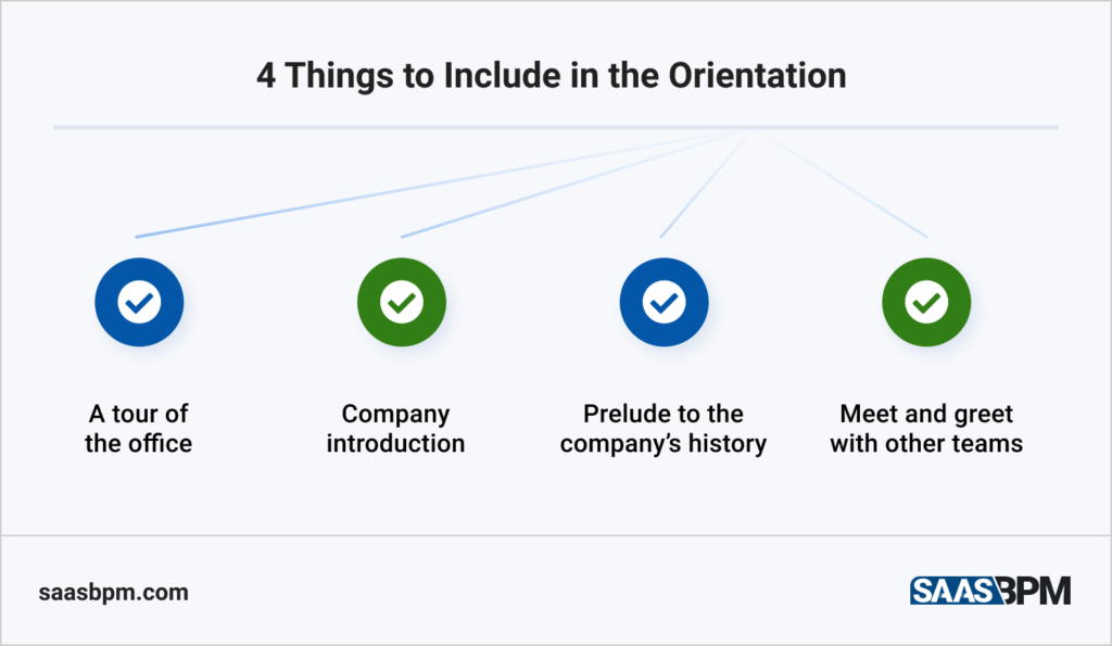 4 Things to Include in the Orientation
