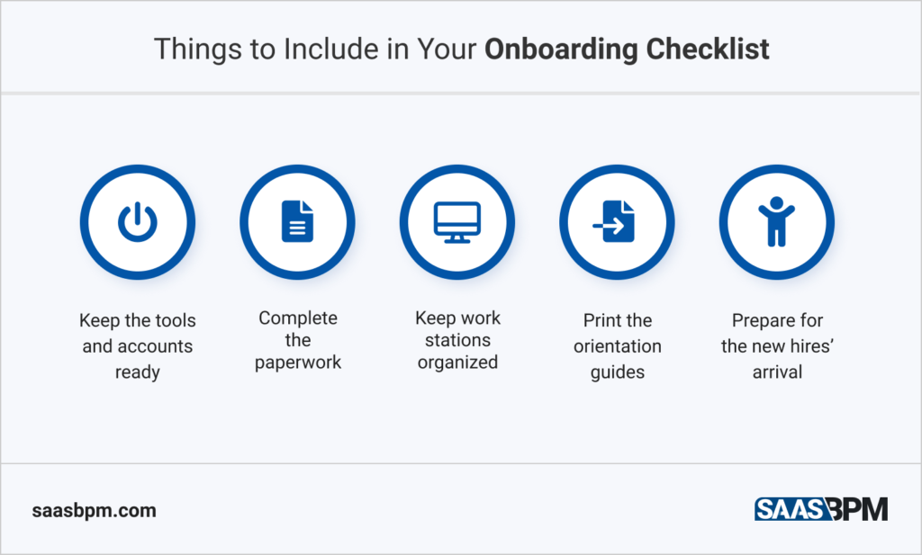 Things to Include in Your Onboarding Checklist
