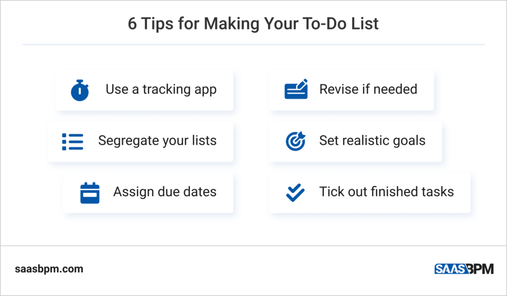 6 Tips for Making Your To-Do List
