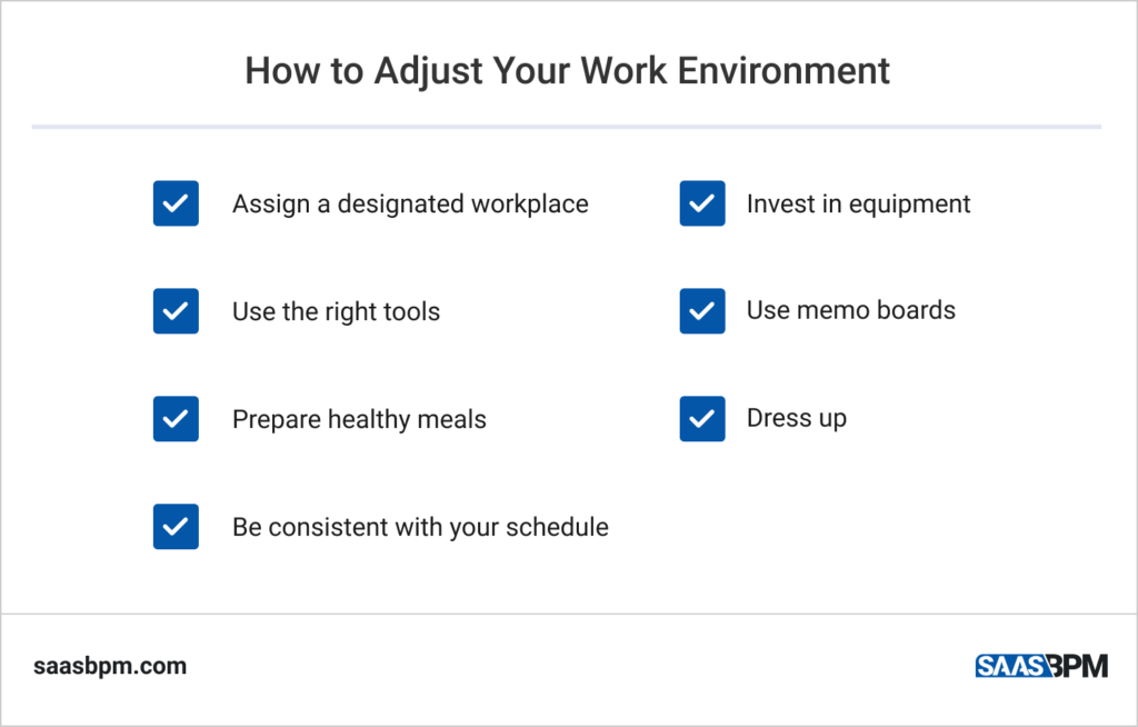 How to Adjust Your Work Environment
