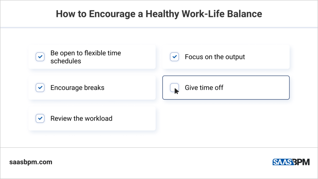 How to Encourage a Healthy Work-Life Balance