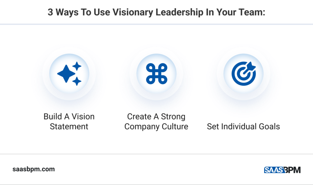 3 Ways To Use Visionary Leadership In Your Team