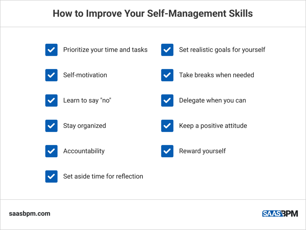 How to Improve Your Self-Management Skills
