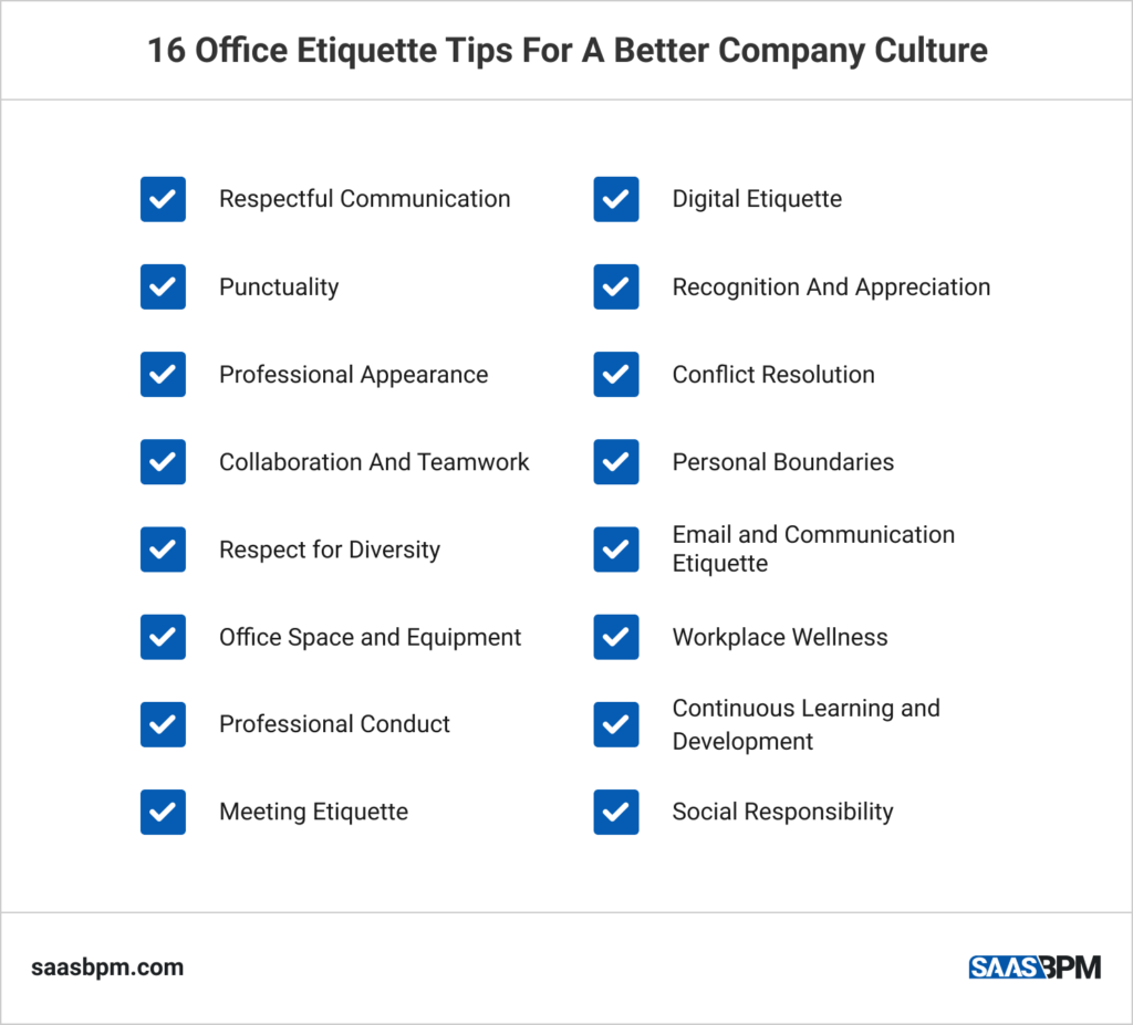 16 Office Etiquette Tips For A Better Company Culture